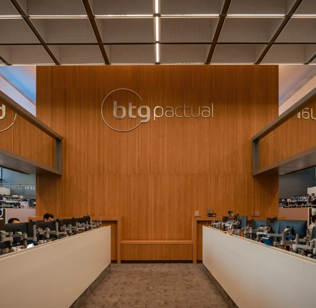 Trading floor do BTG Pactual